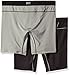 Calvin Klein Men's 2-Pack Intense Active FX Micro 6 Inch Boxer Brief, Medium Grey/Black, Medium