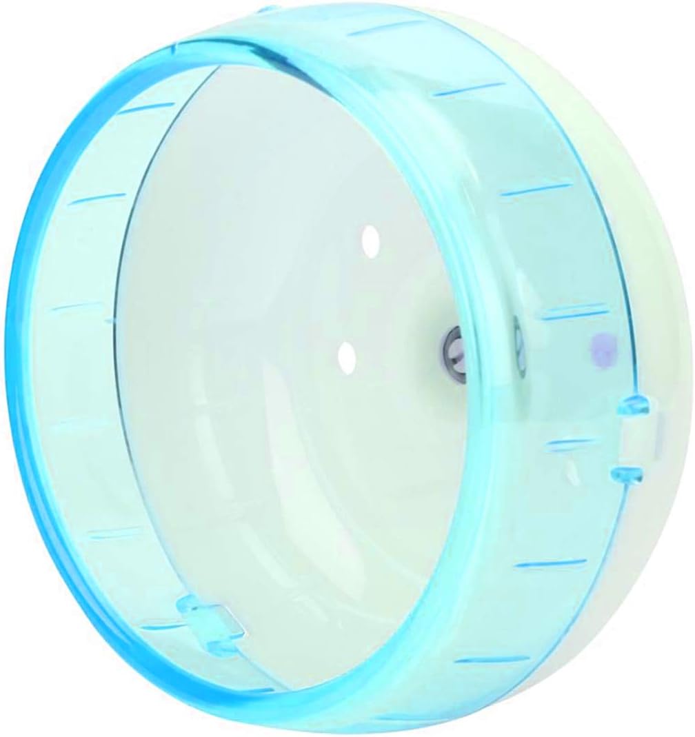 Camidy 12cm Hamster Running Wheel Plastic Silent Roller Exercise Running Wheel for Hamster Guinea Pig