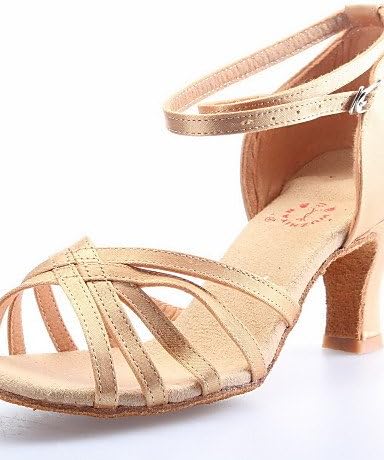 DaMonicv Women's Dance Shoes Fashion Purple soft bottom for Ballroom Sandals Latin/Jazz/Tango,Champagne,US7.5/EU38/UK5.5/CN38