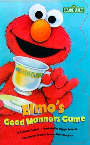 Elmo's Good Manners Game (Sesame Street) Board book – June 22, 1999