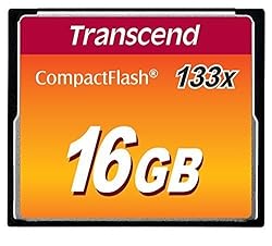 Transcend 16GB CompactFlash Memory Card 133x