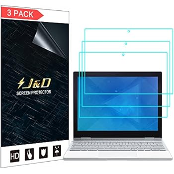 J&D Compatible for 3-Pack Google Pixelbook 12.3