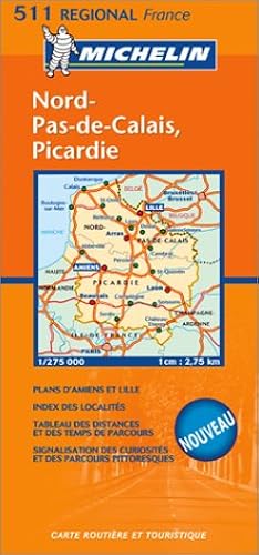 Download Carte routière : Nord-Pas-de-Calais, Picardie PDF
