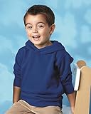 Rabbit Skins Fleece Blank Toddler Pullover Fleece Hoodie Long Sleeve Sweatshirt