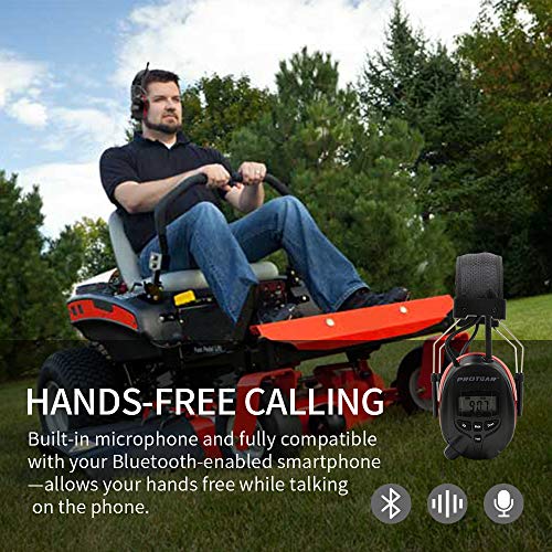 PROTEAR Bluetooth Radio Headphones Wireless Cancelling Hearing