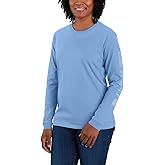 Carhartt Women's Loose Fit Heavyweight Long-Sleeve Logo Sleeve Graphic T-Shirt