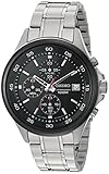 Seiko Quartz Stainless Steel Dress Watch, Color:Silver-Toned (Model: SKS491)