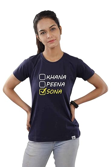 Women's KHANA PEENA SONA Graphics T-Shirt