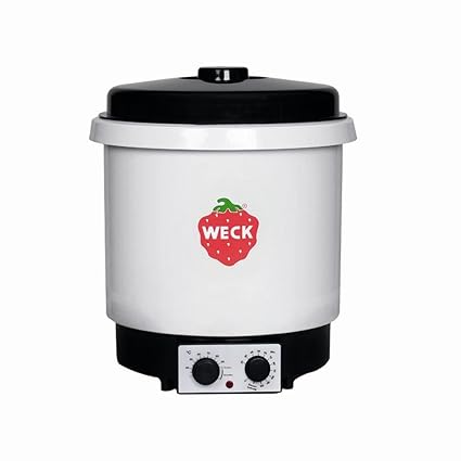 Weck 2000W Einkochautomat mit Einlegerost und Uhr