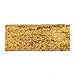 Kivvo 50pcs Chair Sashes Gold Bands for Wedding Chair, Shining Sequin Chair Bows for Party Decoration (Gold)