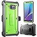 Samsung Galaxy Note 5 Case, SUPCASE [Heavy Duty] Belt Clip Holster Case for Galaxy Note 5 [Unicorn Beetle PRO Series] Full-Body Rugged Cover with Built-in Screen Protector/Bumpers (Green/Gray)