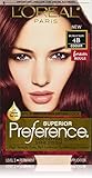 L'OrÃ©al Paris Superior Preference Permanent Hair Color, 4B Burgundy