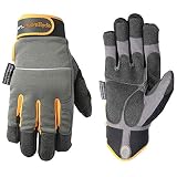 Men's HydraHyde Winter Work Gloves, Waterproof Insert, 40-gram Thinsulate, Large (Wells Lamont 7739L)