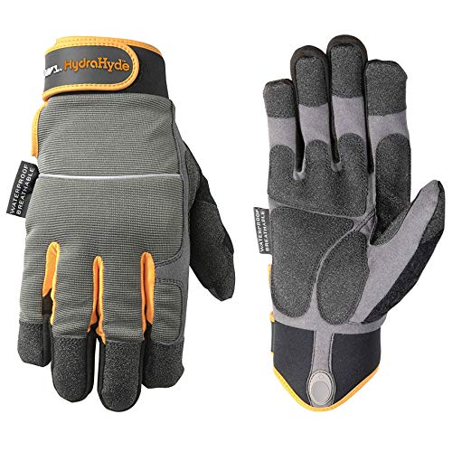 Men's HydraHyde Winter Work Gloves, Waterproof Insert, 40-gram Thinsulate, Large (Wells Lamont 7739L)