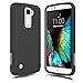 LG Premier LTE Case, LG K10 Case, ZeopoCase Hybrid Armor Hrad and Soft Dual Layer Defender Protective Case Cover for LG Premier LTE/LG K10 (Black)