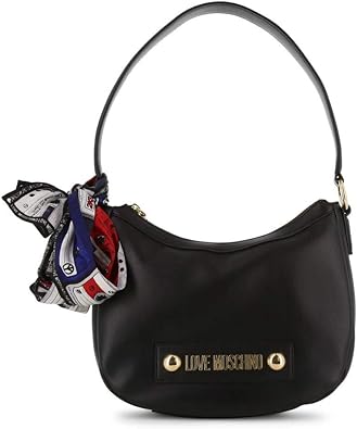 moschino black shoulder bag