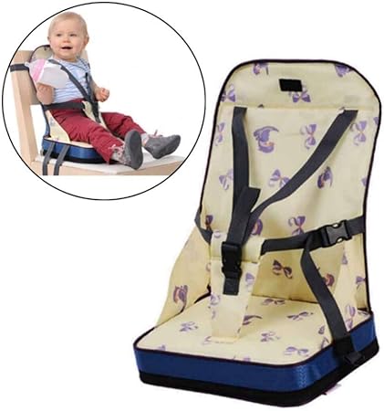 Coussin Chaise Haute Rehausseur Confortable Coussin De Chaise Haute Bebe Universelle Avec Harnais Securite Pour Bebe Sieges Enfants A Manger Sac Pour Bebe Chaise De Salle A Manger Porta Le Repas De