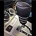 ZYHW Zipper Closure Gear Shift Knob Cover for Dodge Ford Auto Car Truck Black