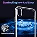 AINOPE Clear iPhone XR Case 6.1 inch,Soft & Flexible TPU Ultra-Thin Shockproof 4 Corners Bumper Transparent Hard Back Cover, Cases Drop Protection for iPhone 10R 2018-(Crystal Clear)