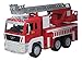 Driven by Battat – Large Toy Fire Truck for Kids – Toy Rescue Vehicle – Red Emergency Toy Truck – Lights & Sounds – 3 Years + – Standard Fire Truck