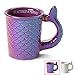 Tri-coastal Design Ceramic Reusable Coffee/Tea Mugs: Cute Novelty Mermaid Hot Coffee/Tea Cups (I'm Actually A Mermaid)