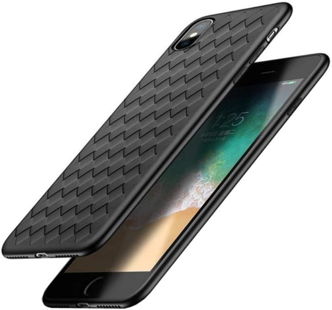 Cool iPhone Xs Case Breathable – Ultra Slim Black Mesh iPhone X Case Protective - Heat Dissipating iPhone X Leather – X/XS Leather iPhone Case