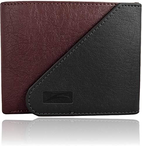 Accezory Brown and Black Men's Wallet (AZKAAN1BRBL)