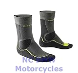 BMW Genuine Motorcycle Summer Functional Anti-Odor Riding Socks Gray Size 42-44