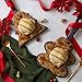 Thoughtfully Gifts, Nestle Toll House Chocolate Chip Cookie Mix: Gingerbread Man Cast Iron Skillet Edition, Includes Chocolate Chip Cookie Mix and Mini Cast Iron Skillet