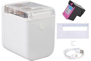 Food Printer for Cake Bread Coffee Edible Color Inkjet USB Handheld Kitchen Tool for Home Baking Cafés Portable with Ink Cart