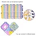 LIVEKEY Pet Snuffle Mat for Dogs, Dog Feeding Mat, Nosework Training Mats for Foraging Instinct Interactive Puzzle Toys (Pink&Purple&Blue)