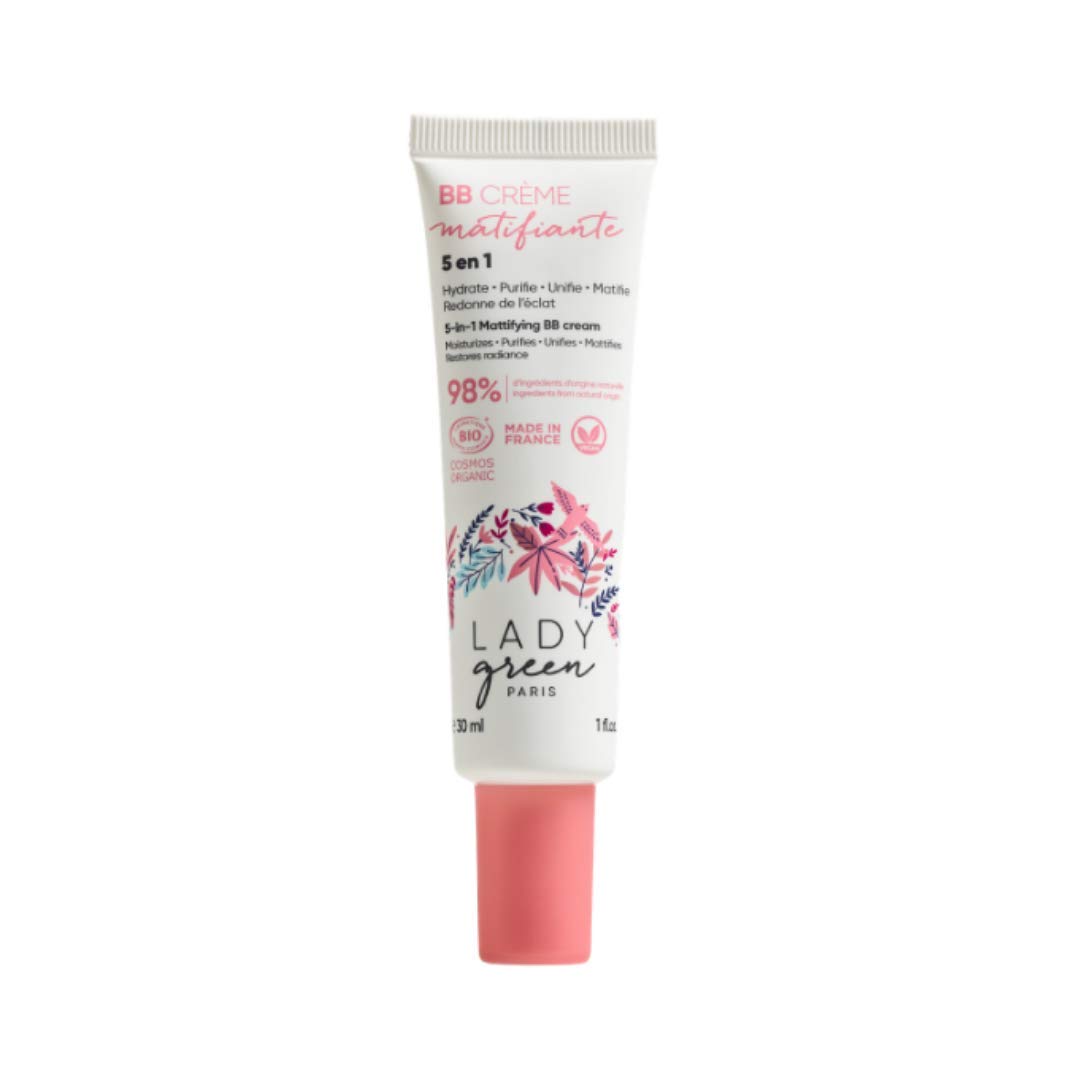 BB Crème matifiante - LADY GREEN 02- Clair