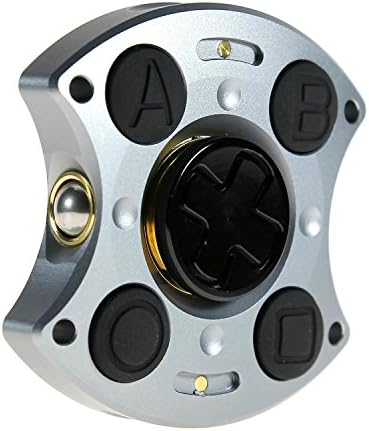 Yomaxer Fidget Spinner Combination with Fidget Cube Metal Multiple Use Gamepad Hand Spinner Gamer Focus Toy for ADHD ADD Autisms