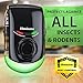 Eliminator Plug-in Pest Repeller with Night Light – Eradicates All Types of Insects and Rodents