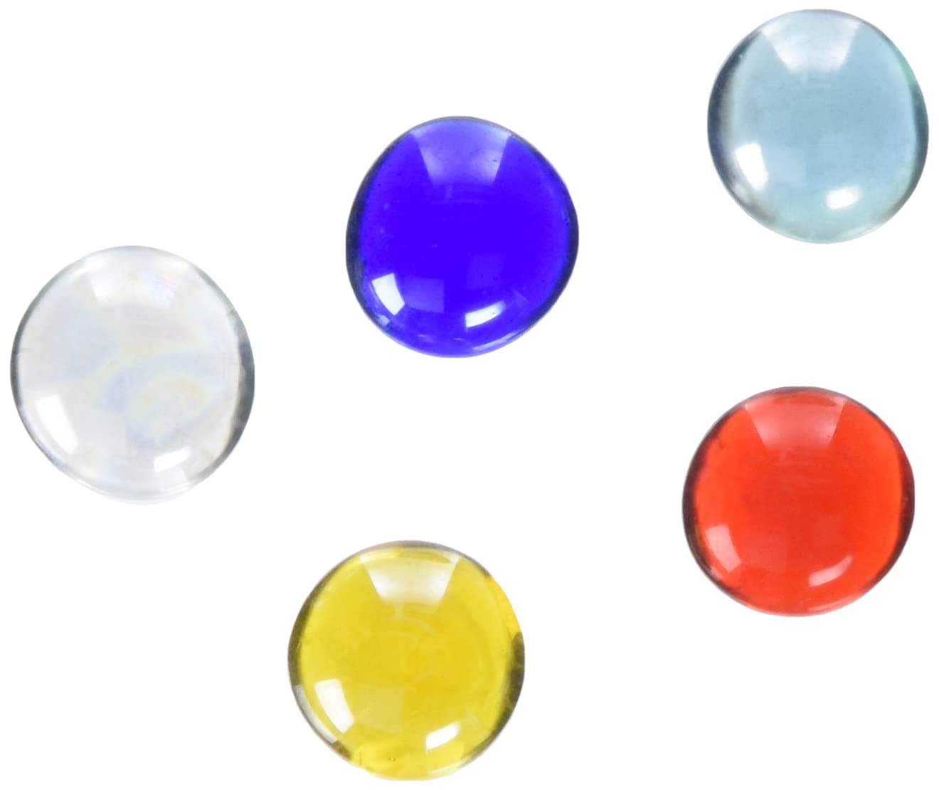 Glorex 6 8601 314 Glass Nuggets 200 g, 20 mm, Glass, Multicoloured, 12 x 6 x 4.5 cm