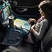 Kids Travel Tray for Car Seat - 4 in 1 Car Seat Organizer for Kids, Toddlers & Children - Portable Entertainment Car Seat Tray - Backseat Car Organizer for Play, Storage &Food - Easy to Clean