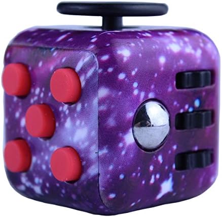 Durable Fidget Toy Cube Relieves Stress,Anxiety Attention and Boredom for Children and Adults