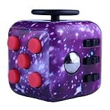 Durable Fidget Toy Cube Relieves Stress,Anxiety Attention and Boredom for Children and Adults