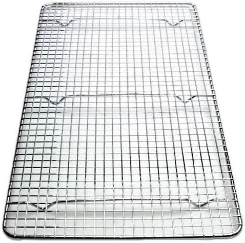 Goson Cross-Wire Grid Cooling Rack, Wire Pan Grate, Baking Rack, Icing Rack,
