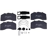 AIVWUMOT Air Disc Brake Pad Repair Kit K070796 D1369 802078 Fits for Bendix | Knorr Sk7 ADB22X K129276 MPBD1369XT 00044207020 3057008500 328863 44207020 745-K070796
