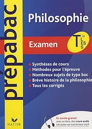 Philosophie Tles L, ES, S