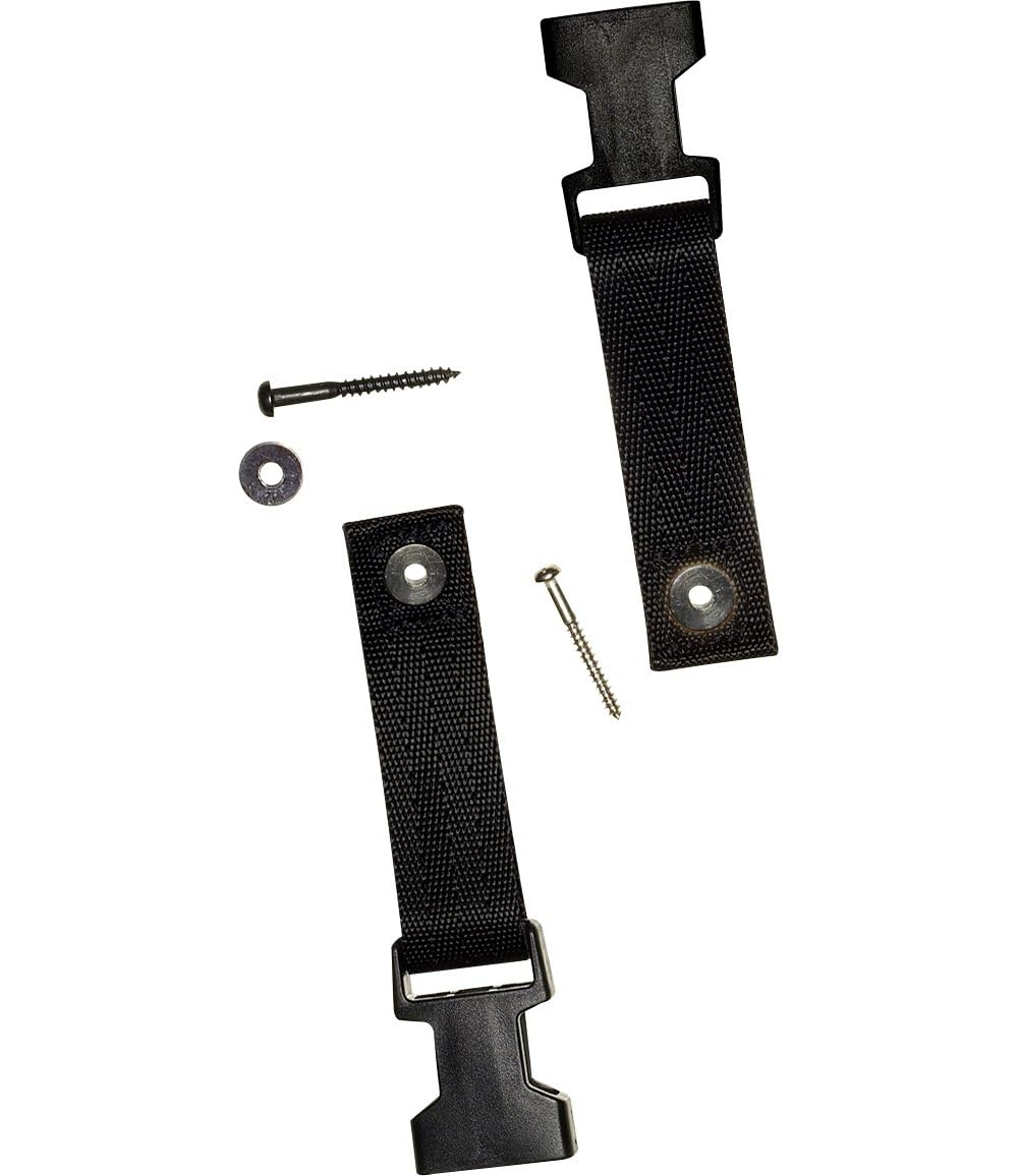 DiMarzio DD2202 - Cliplock Fasteners - Black - Set of Two, 5 cm