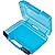 Liberty Imports World Racing Car Pieces & Tool Drill, Lights Carrying Case- Stores Dozens Of Take-A-Part Toys - Durable Toy Storage Organizers By Life Made Better- Blue