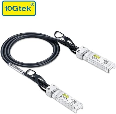 10Gtek 1.25G SFP DAC Twinax Cable 1M Passive for Cisco Ubiquiti Netgear D-Link