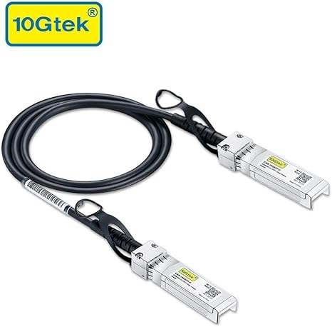 Gigabit Sfp Dac Cable 1m Passive Direct Attach Copper Twinax Sfp Cable For Cisco Ubiquiti Netgear D Link Tp Link Zyxel Qnap Nas Mikrotik Open Switch Amazon Co Uk Computers Accessories