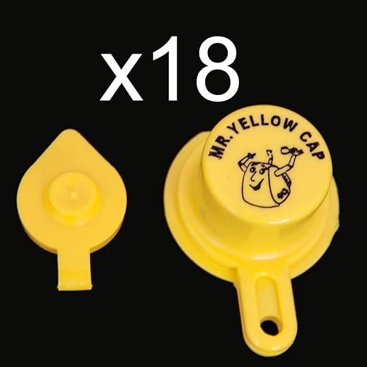 Yellow Gas Can Cap That Fits Your Vintage Blitz Spout 18