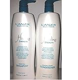 Lanza Anti Aging White Tea Shampoo 33.8 oz & Manuka Honey Conditioner 33.8 oz DUO SET