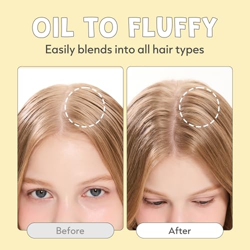 I DEW CARE Biotin Dry Shampoo - Tap Secret Original | Instantly Refresh Hair Root Boosting Powder, Black Ginseng, Biotin | Vegan, Gluten-free, For Fuller Looking Hair, Travel-Friendly, 0.24 Oz