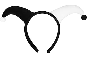 Kichvoe Clown Hairband Creative Clown Hairband for Halloween Parties Decoration for Carnival and Festival Celebrations Photo Props