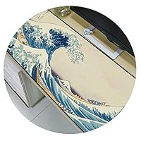 Wave Speed ??Large Gaming Mouse Pad Mousepad Mat Anti-Slip Rubber Cloth Keyboard Desk Pad Computer Gamer Game Mat,350X600X2Mm